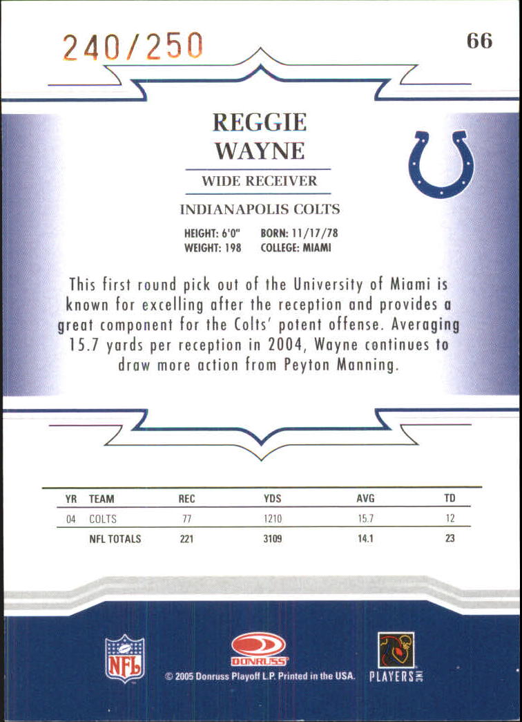 Sports Card Back