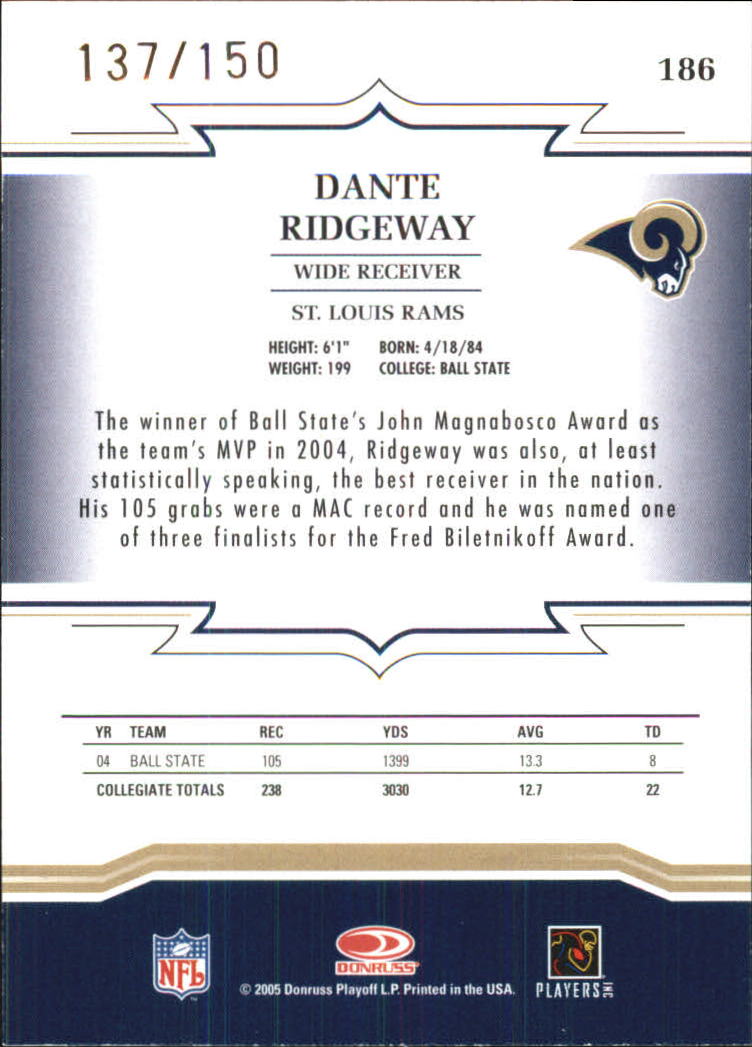 Sports Card Back