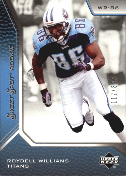 2005 Sweet Spot (Upper Deck) Football "Main Set" Cards #1 to #301 - Picture 198 of 227
