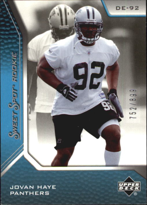 2005 Sweet Spot (Upper Deck) Football "Main Set" Cards #1 to #301 - Picture 204 of 227