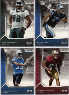 2005 Sweet Spot (Upper Deck) Football "Main Set" Cards #1 to #301 - Picture 214 of 227