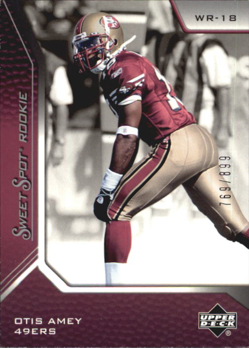 2005 Sweet Spot (Upper Deck) Football "Main Set" Cards #1 to #301 - Picture 226 of 227