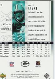2005 SPx (Upper Deck) Football "Main Set" Cards #1 to #197 - Picture 63 of 275