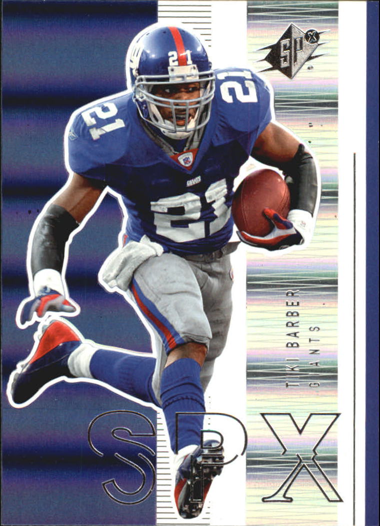 2005 SPx (Upper Deck) Football "Main Set" Cards #1 to #197 - Picture 124 of 275