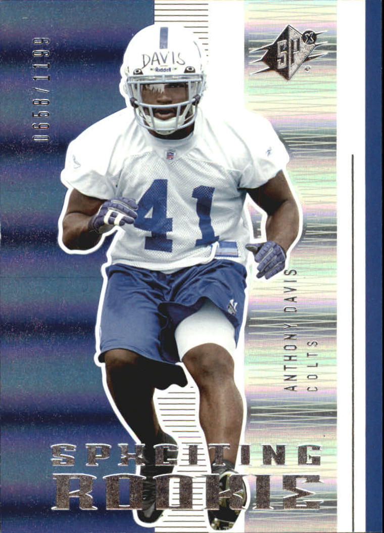 2005 SPx (Upper Deck) Football "Main Set" Cards #1 to #197 - Picture 212 of 275