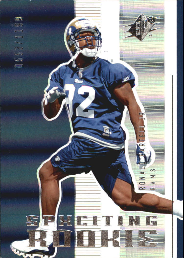 2005 SPx (Upper Deck) Football "Main Set" Cards #1 to #197 - Picture 226 of 275