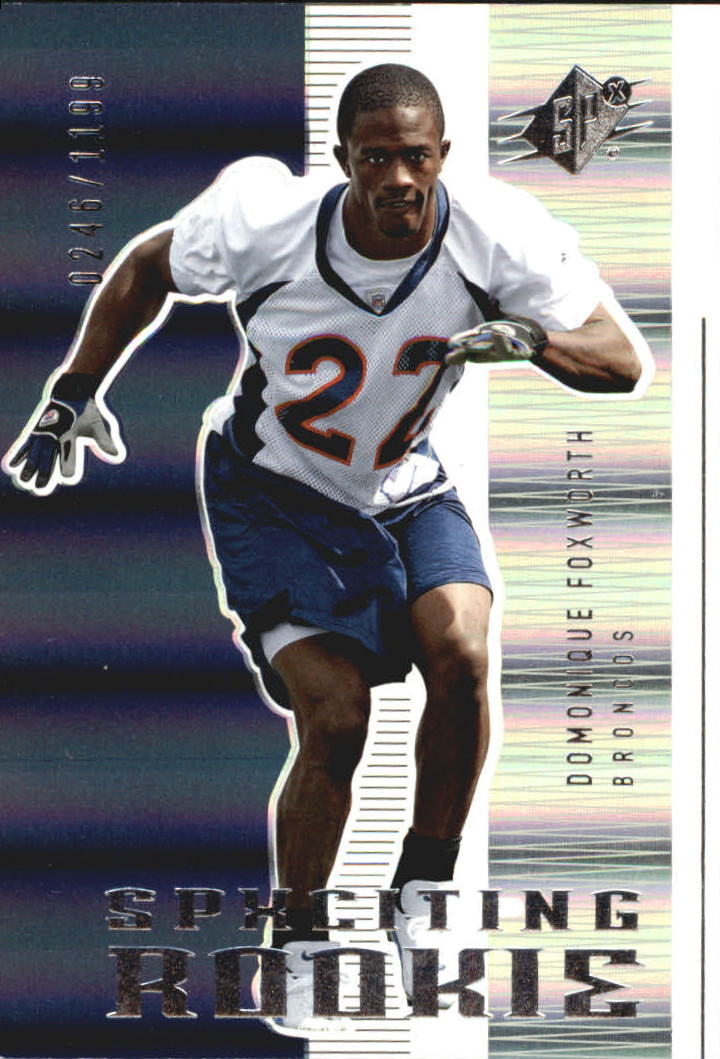 2005 SPx (Upper Deck) Football "Main Set" Cards #1 to #197 - Picture 228 of 275