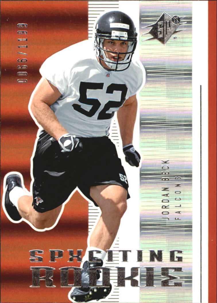 2005 SPx (Upper Deck) Football "Main Set" Cards #1 to #197 - Picture 242 of 275