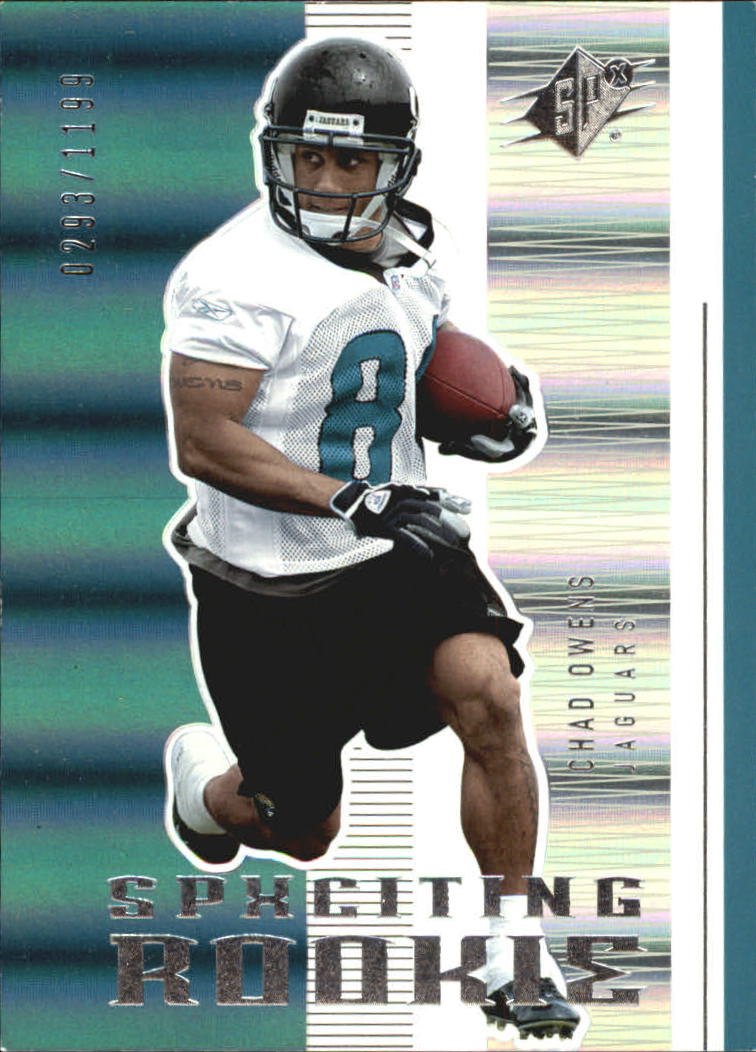 2005 SPx (Upper Deck) Football "Main Set" Cards #1 to #197 - Picture 250 of 275