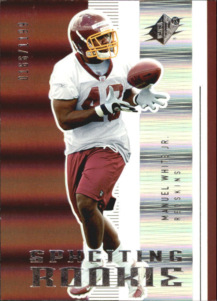2005 SPx (Upper Deck) Football "Main Set" Cards #1 to #197 - Picture 252 of 275