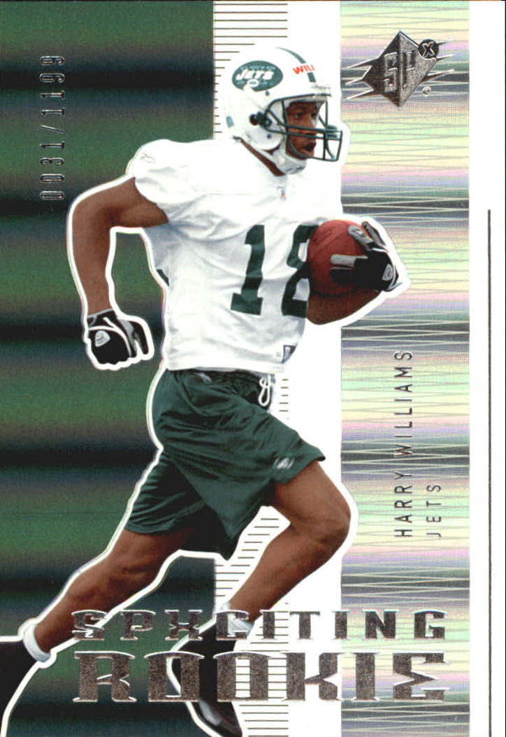 2005 SPx (Upper Deck) Football "Main Set" Cards #1 to #197 - Picture 262 of 275