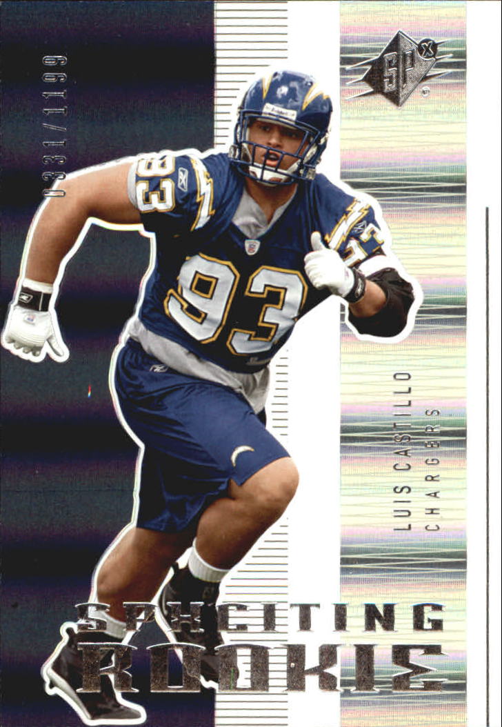 2005 SPx (Upper Deck) Football "Main Set" Cards #1 to #197 - Picture 264 of 275
