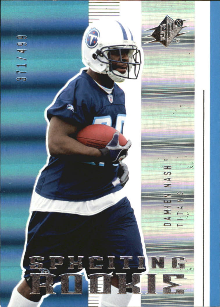 2005 SPx (Upper Deck) Football "Main Set" Cards #1 to #197 - Picture 266 of 275