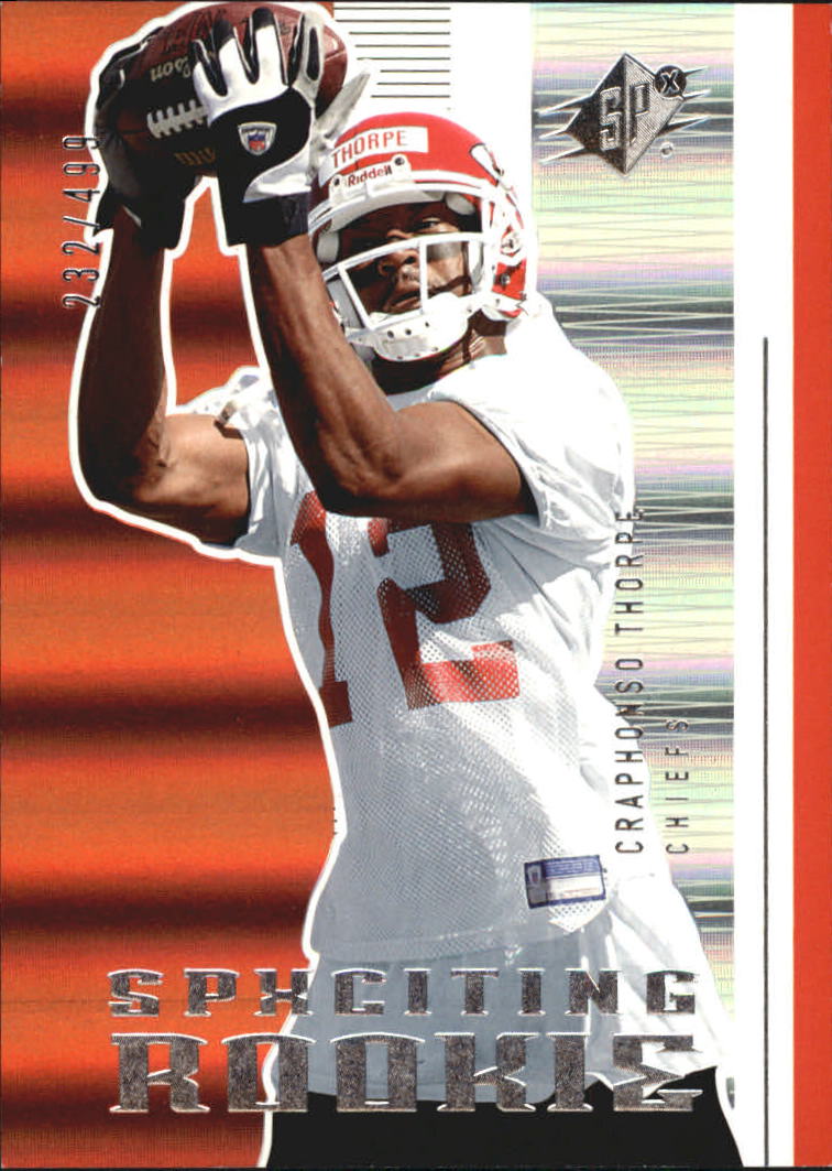 2005 SPx (Upper Deck) Football "Main Set" Cards #1 to #197 - Picture 270 of 275