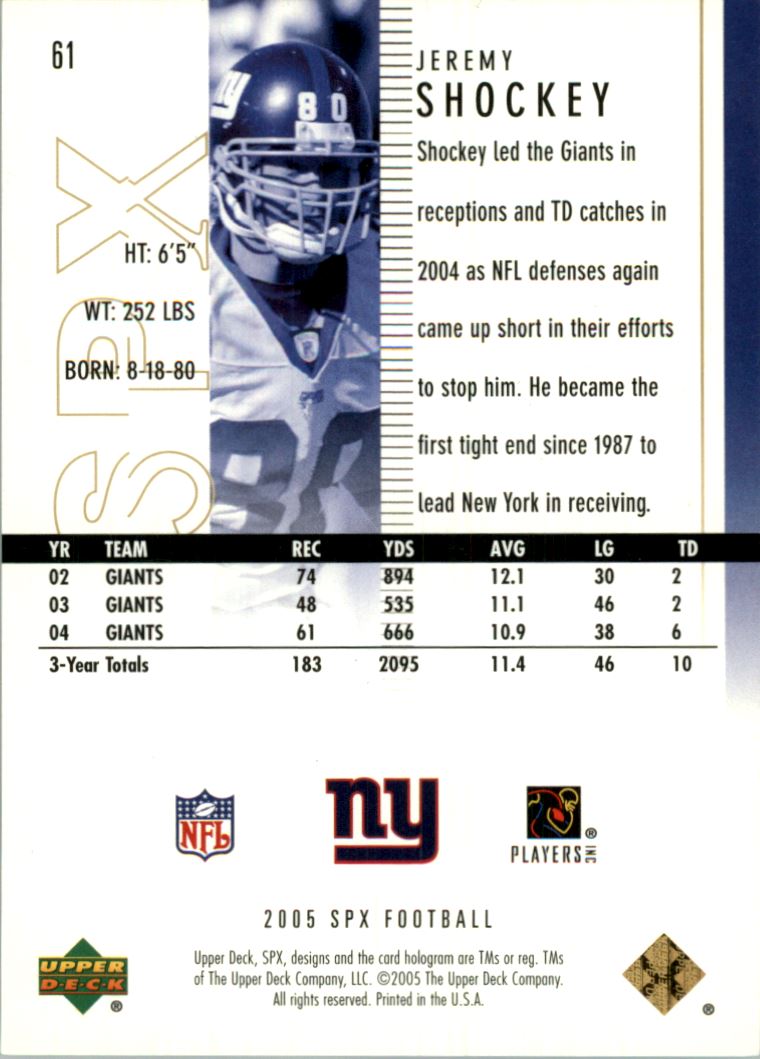 Sports Card Back