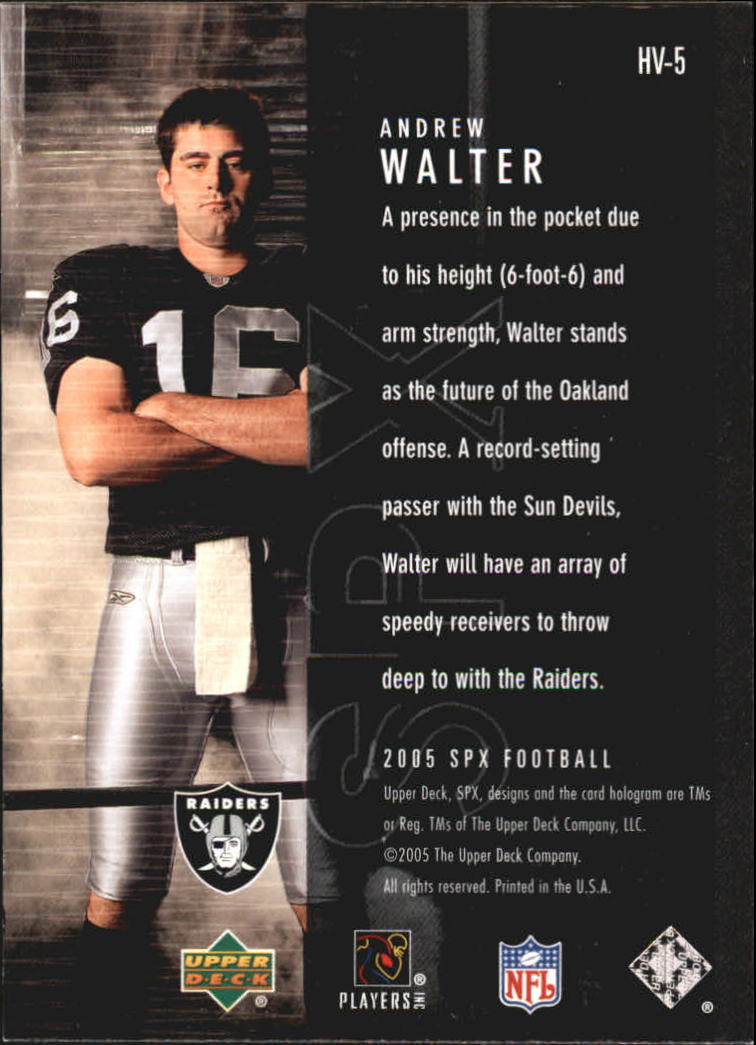 2005 SPx (Upper Deck) Football "Holoview" Insert Cards - Picture 11 of 59