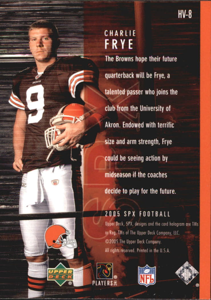2005 SPx (Upper Deck) Football "Holoview" Insert Cards - Picture 17 of 59