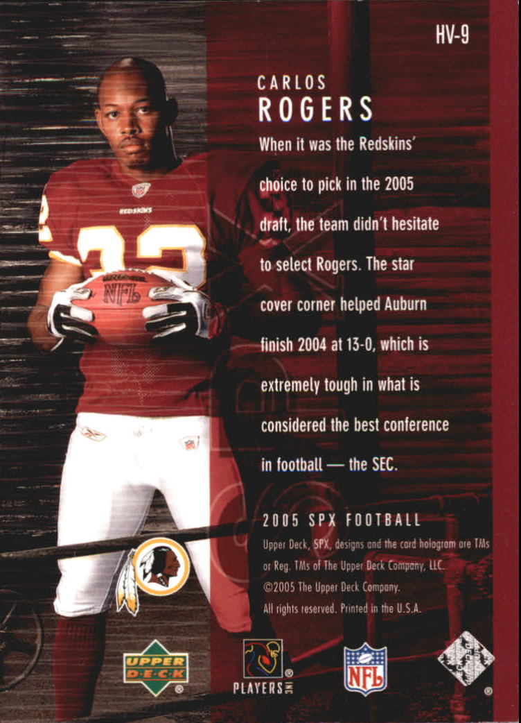 2005 SPx (Upper Deck) Football "Holoview" Insert Cards - Picture 19 of 59