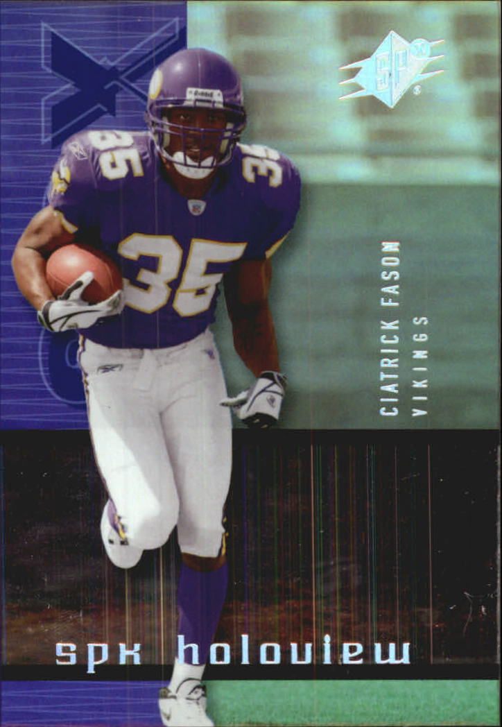 2005 SPx (Upper Deck) Football "Holoview" Insert Cards - Picture 20 of 59