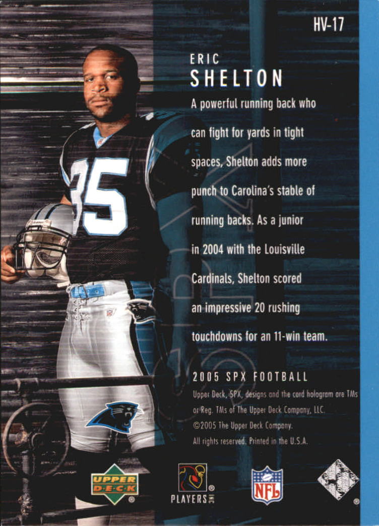 2005 SPx (Upper Deck) Football "Holoview" Insert Cards - Picture 35 of 59