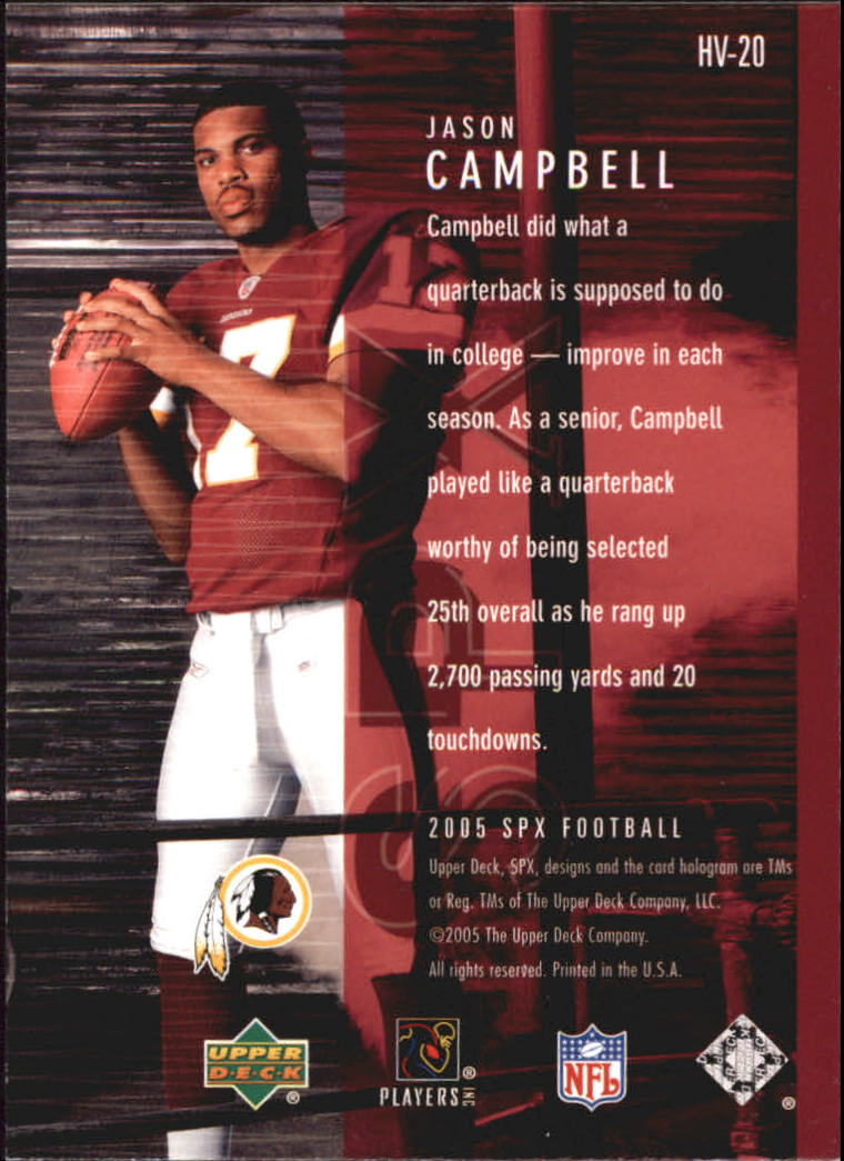 2005 SPx (Upper Deck) Football "Holoview" Insert Cards - Picture 41 of 59