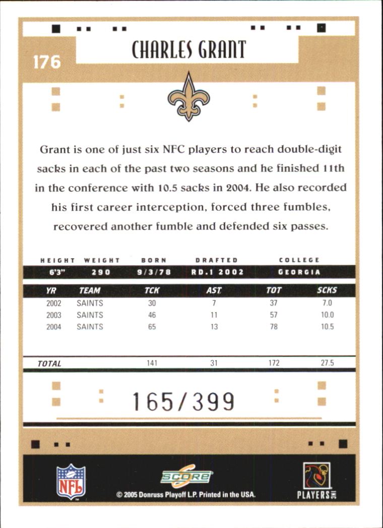 Sports Card Back