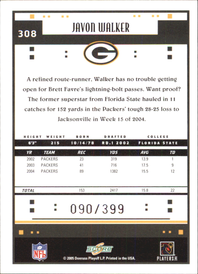 Sports Card Back