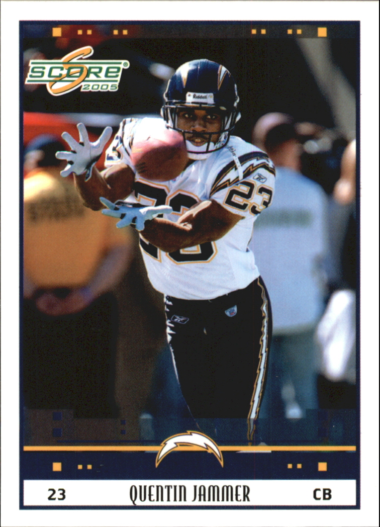 2005 Score Glossy #242 Quentin Jammer