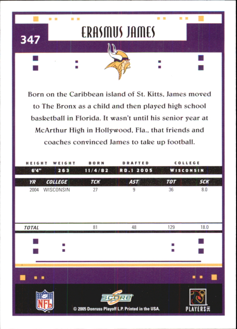 Sports Card Back