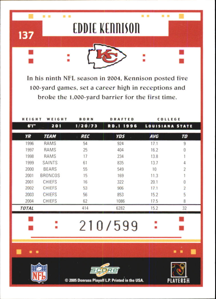 Sports Card Back