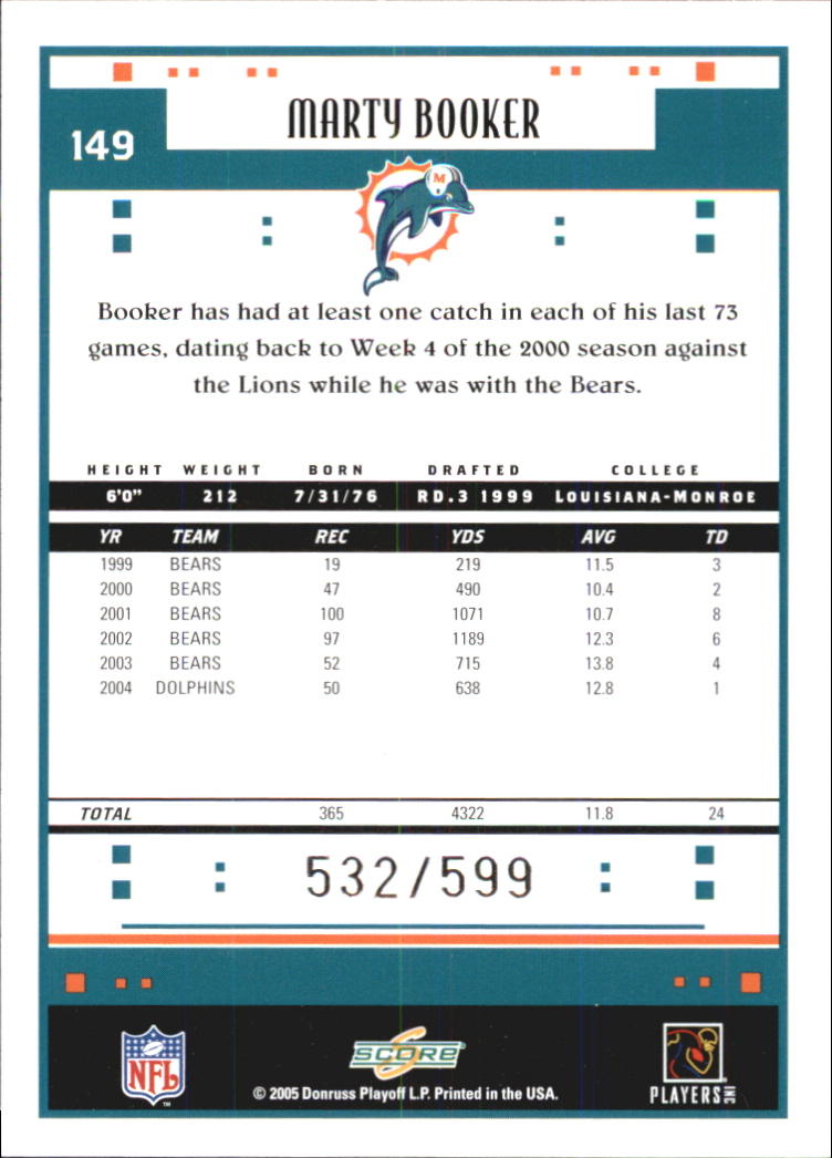 Sports Card Back