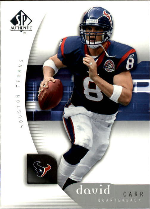 2005 SP Authentic (Upper Deck) Football "Main Set" Cards #1 to #255 - Picture 66 of 217
