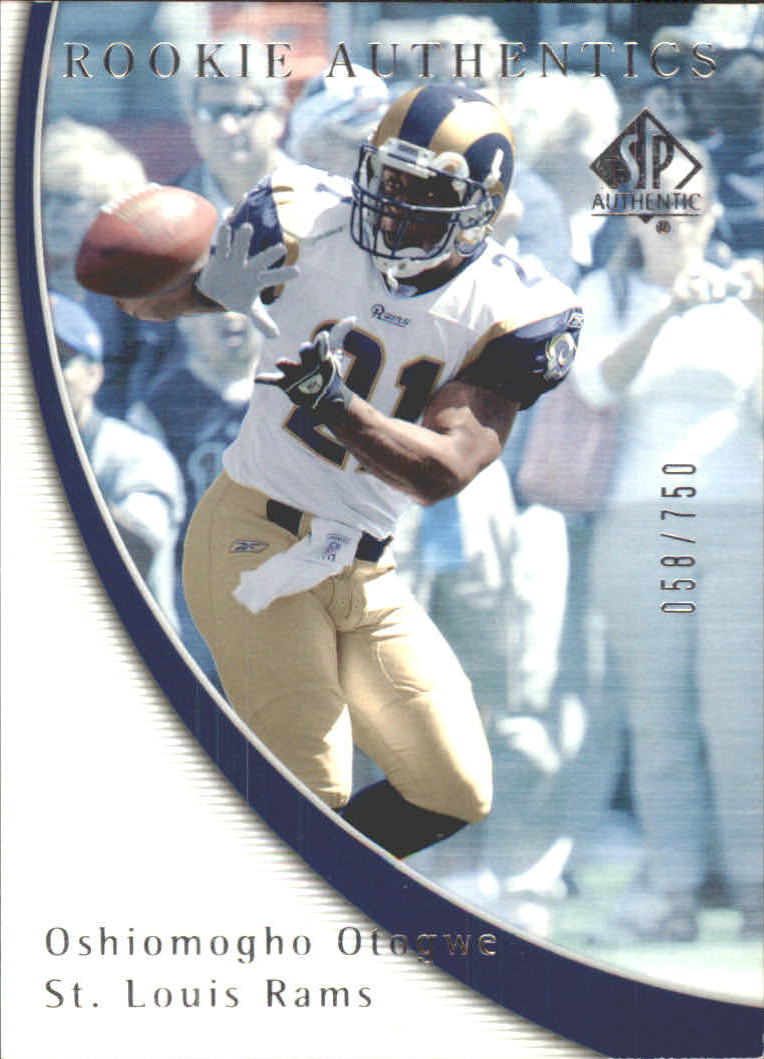 2005 SP Authentic (Upper Deck) Football "Main Set" Cards #1 to #255 - Picture 192 of 217