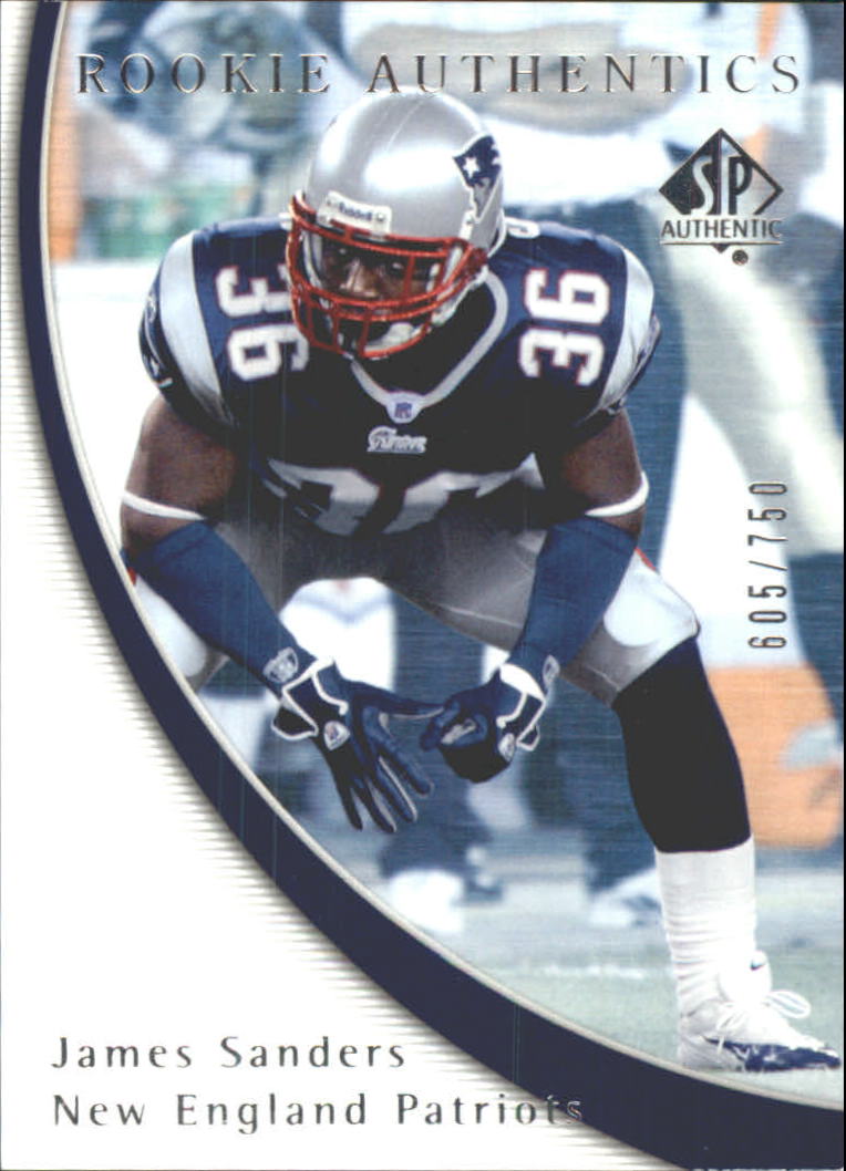 2005 SP Authentic (Upper Deck) Football "Main Set" Cards #1 to #255 - Picture 194 of 217