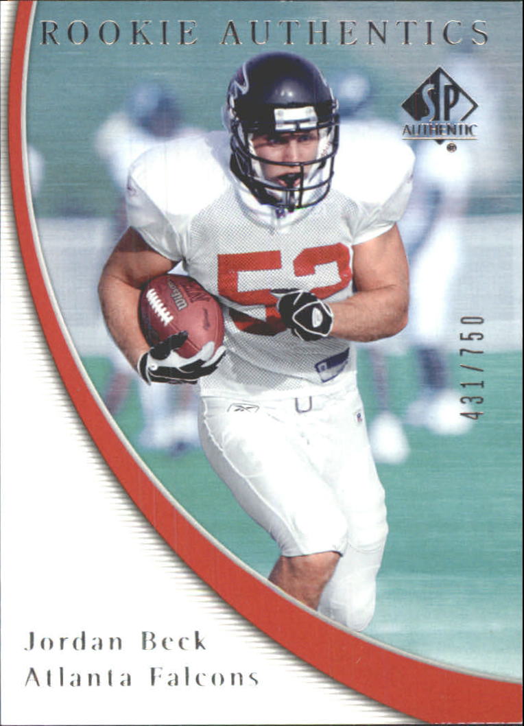 2005 SP Authentic (Upper Deck) Football "Main Set" Cards #1 to #255 - Picture 206 of 217
