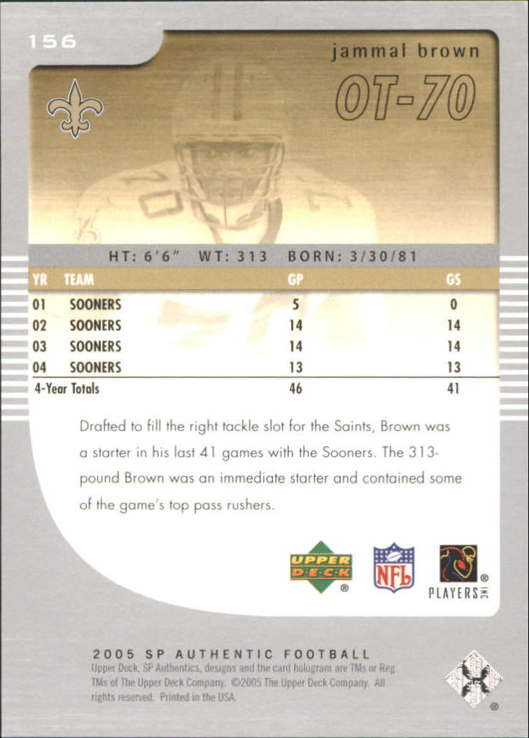 Sports Card Back