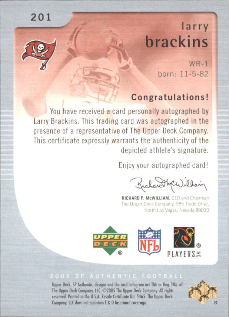 Sports Card Back