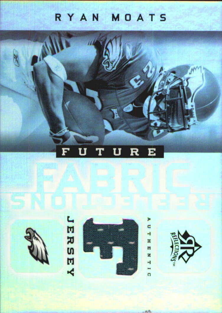 2005 Reflections Future Fabrics #FFRRM Ryan Moats back image