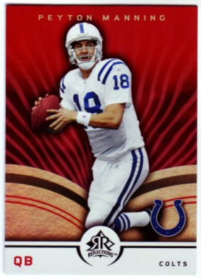 2005 Reflections (Upper Deck) Football "Main Set" Cards #1 to #284 - Picture 76 of 251