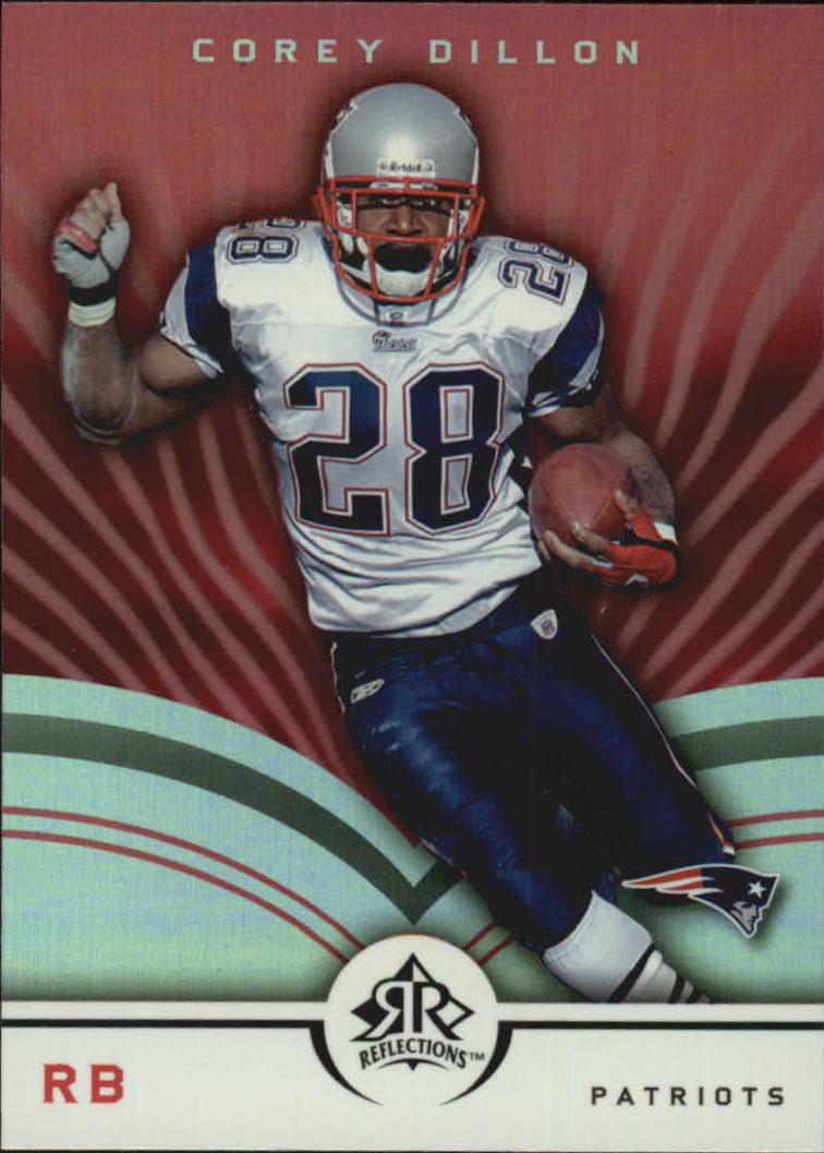 2005 Reflections (Upper Deck) Football "Main Set" Cards #1 to #284 - Picture 106 of 251