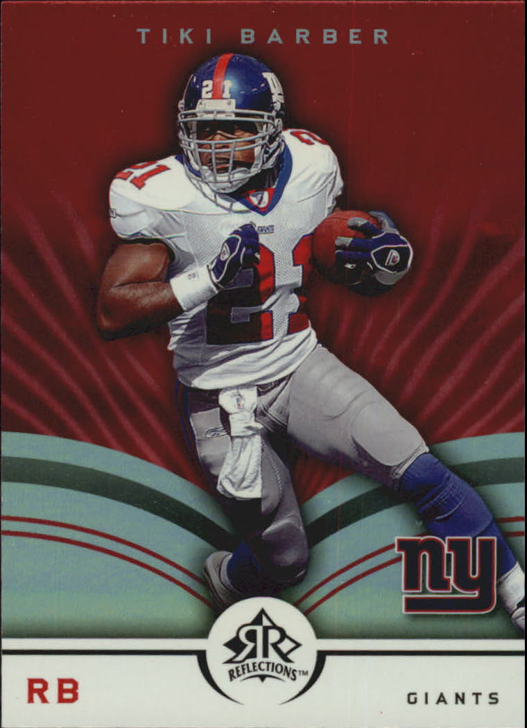2005 Reflections (Upper Deck) Football "Main Set" Cards #1 to #284 - Picture 122 of 251
