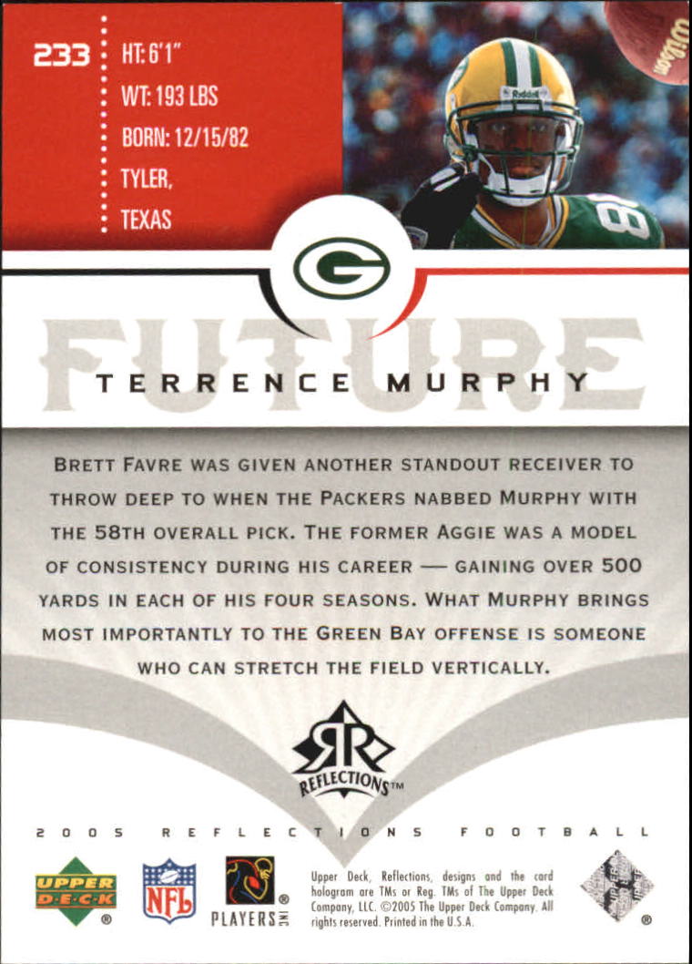 B2593- 2005 Reflections FB Cards 220-300 +Inserts -You Pick- 15+ FREE US SHIP - Picture 15 of 178