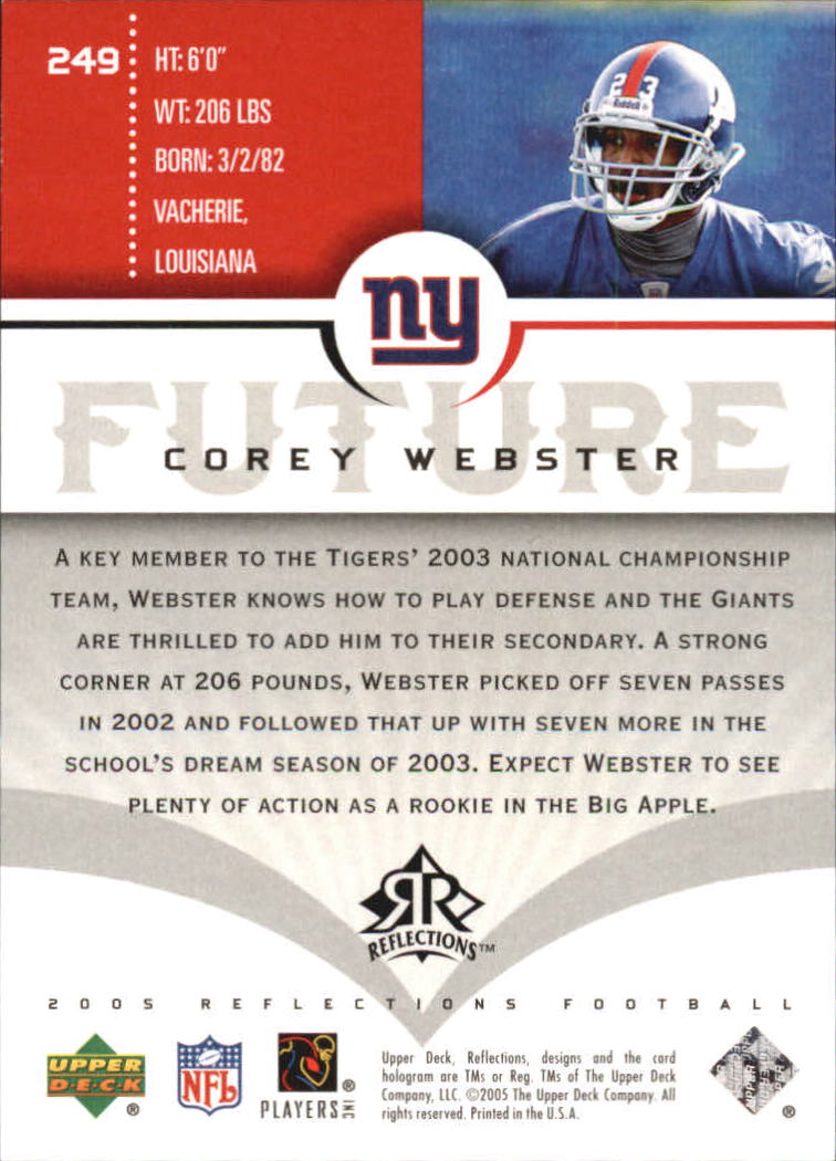 B2593- 2005 Reflections FB Cards 220-300 +Inserts -You Pick- 15+ FREE US SHIP - Picture 41 of 178