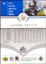Sports Card Back