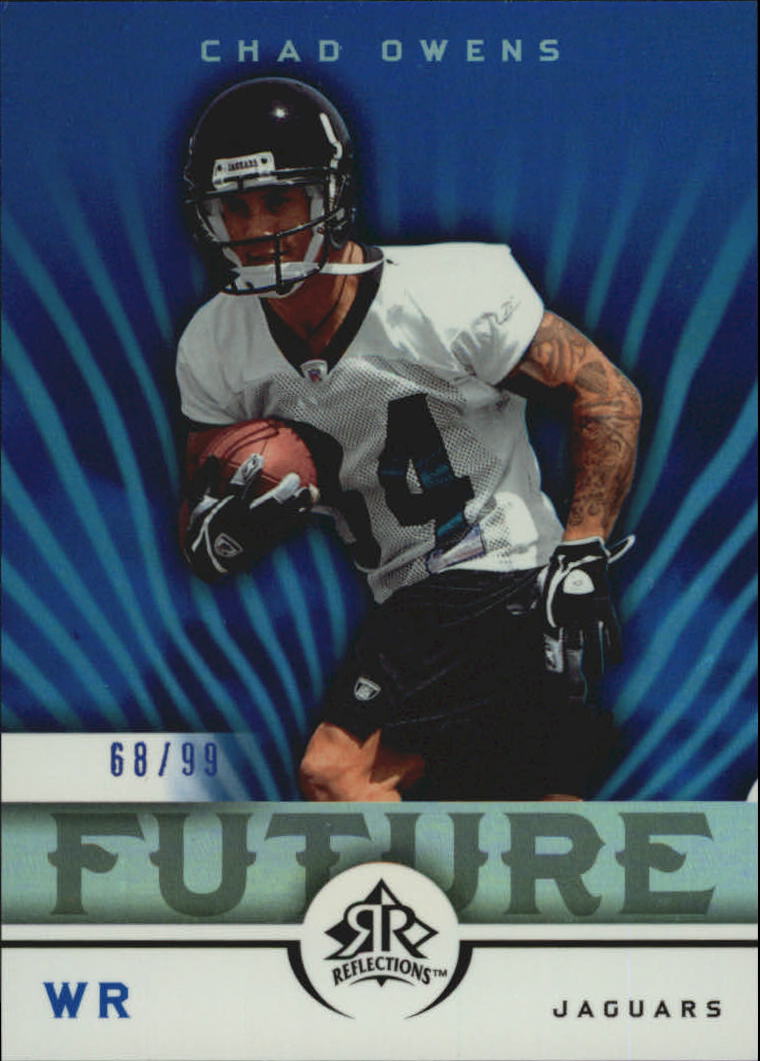 2005 Reflections Blue #191 Chad Owens