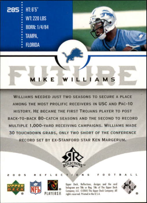 Sports Card Back