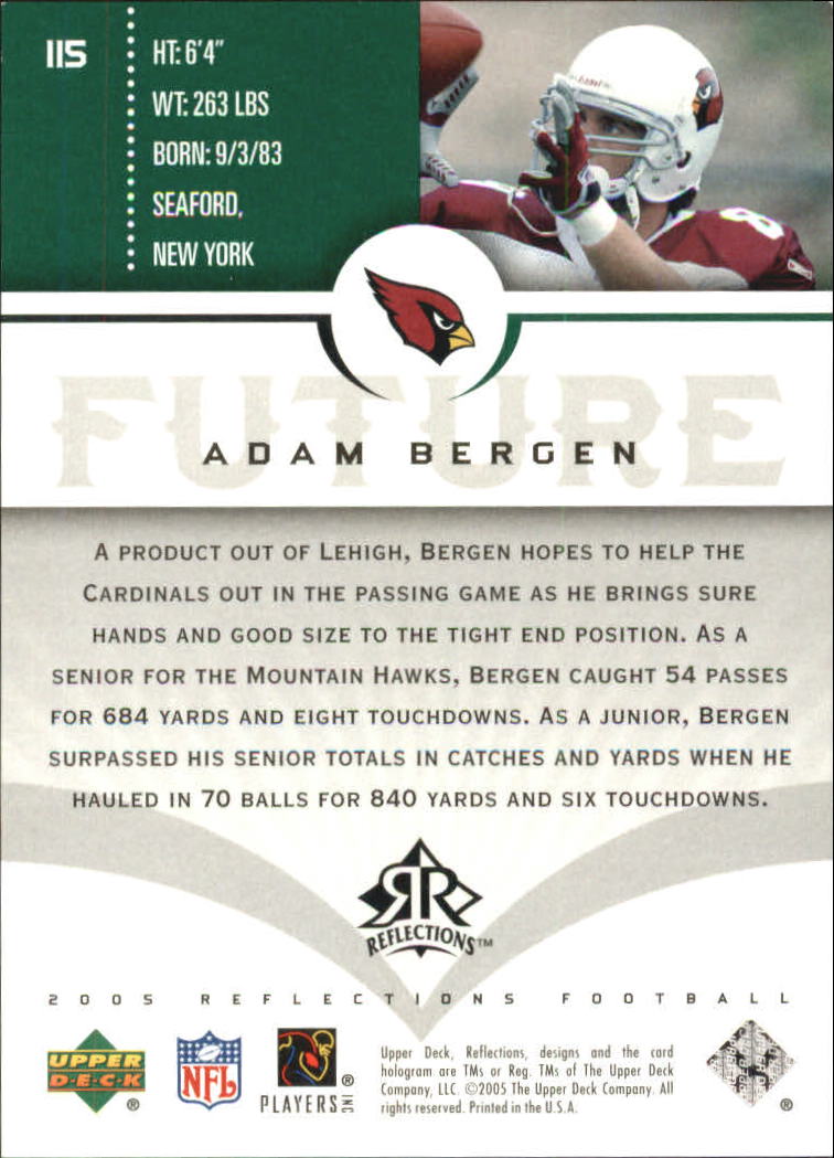 Sports Card Back