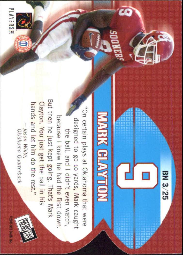2005 Press Pass Football "Insert" Cards - Picture 11 of 95