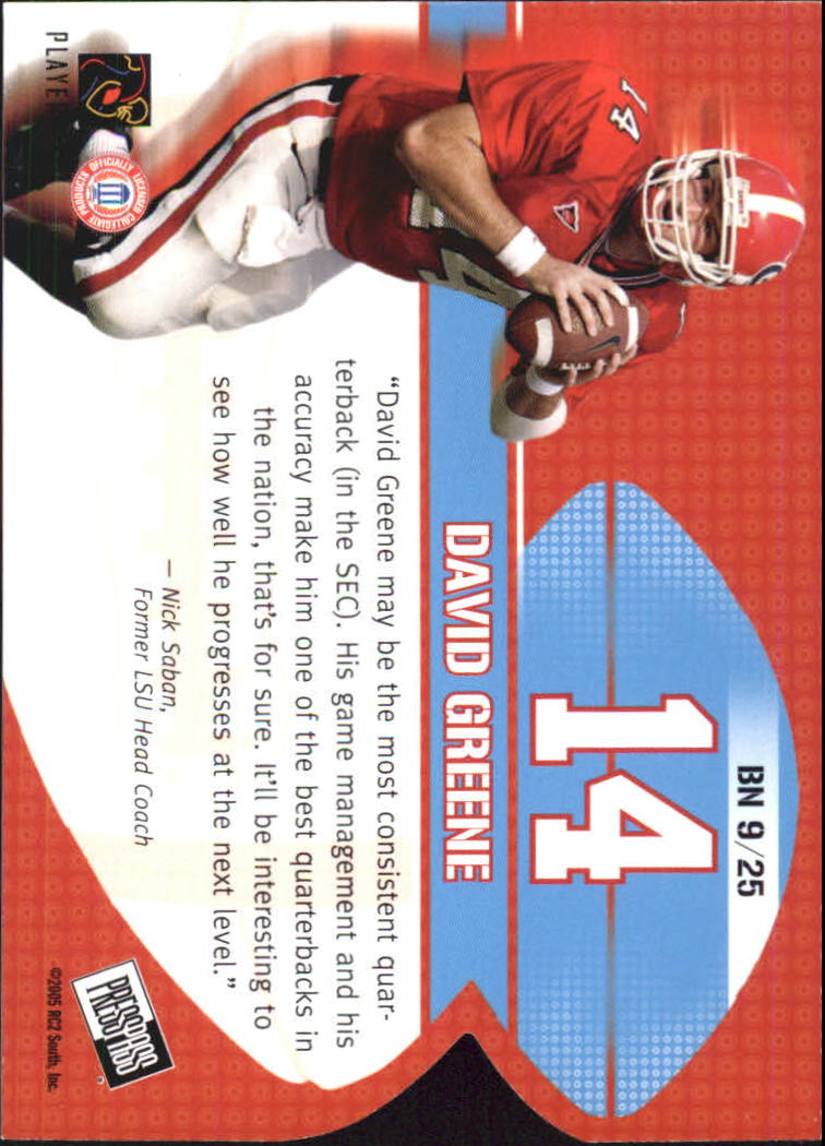 2005 Press Pass Football "Insert" Cards - Picture 23 of 95