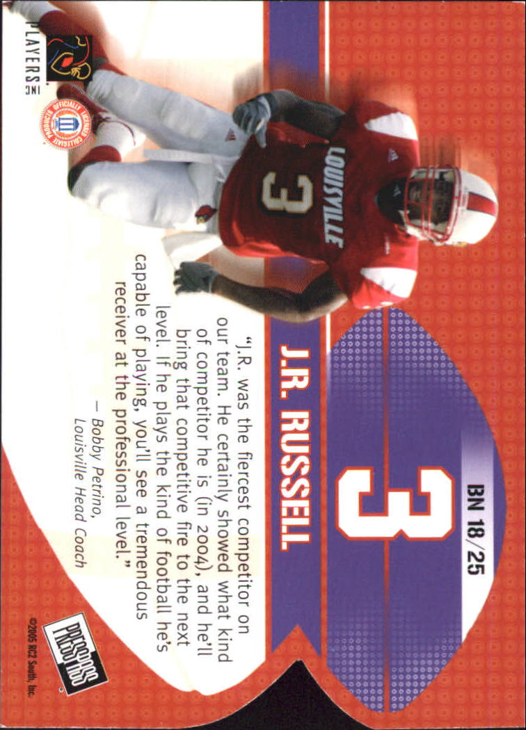 2005 Press Pass Football "Insert" Cards - Picture 41 of 95